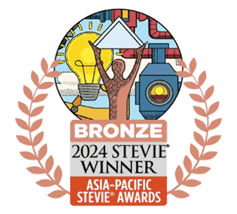 Bronze Stevie Winner badge